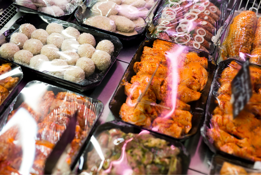 Plats preparats, congelats, envasats al buit i enllaunats